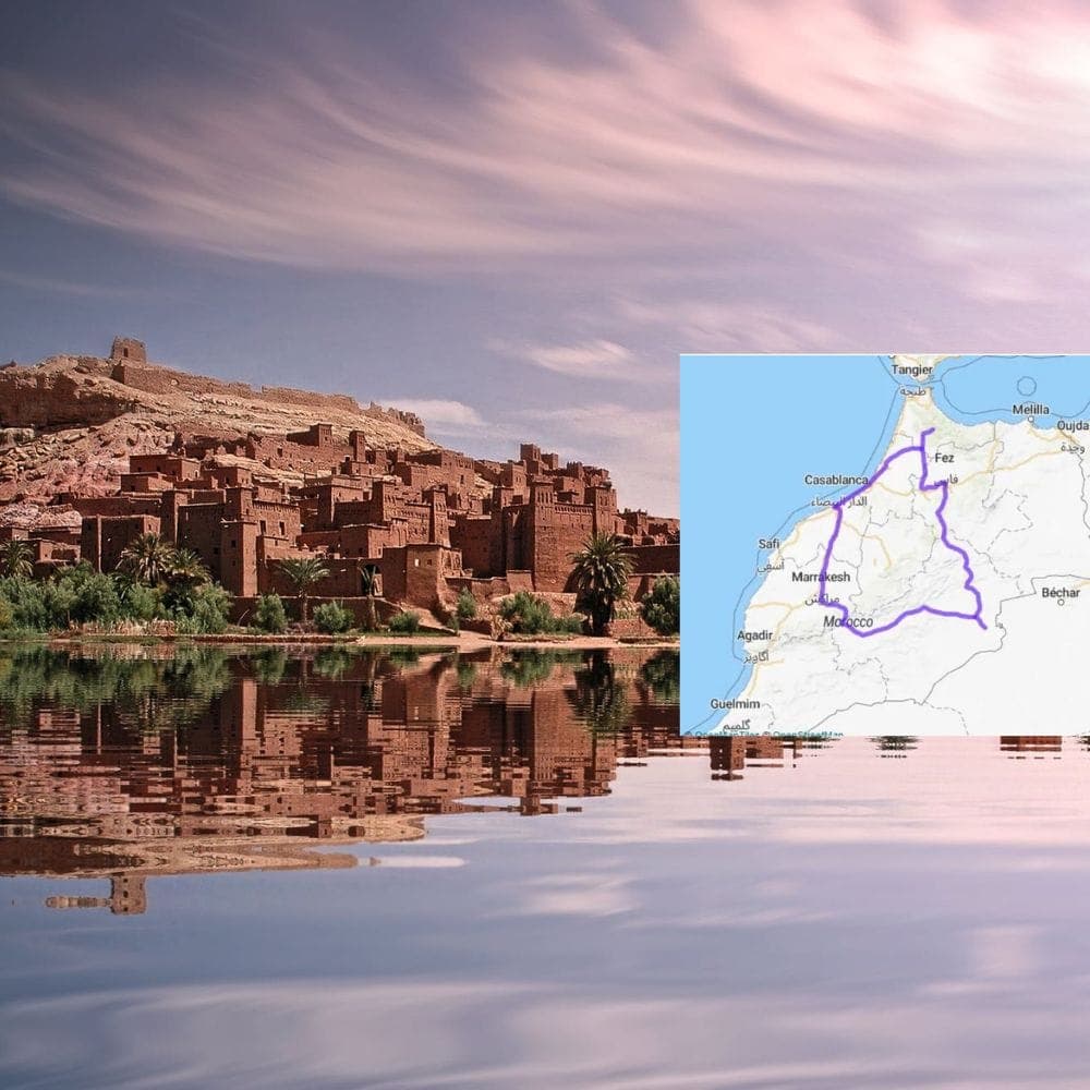 4 Days Tour from Fes to Marrakech via Merzouga
