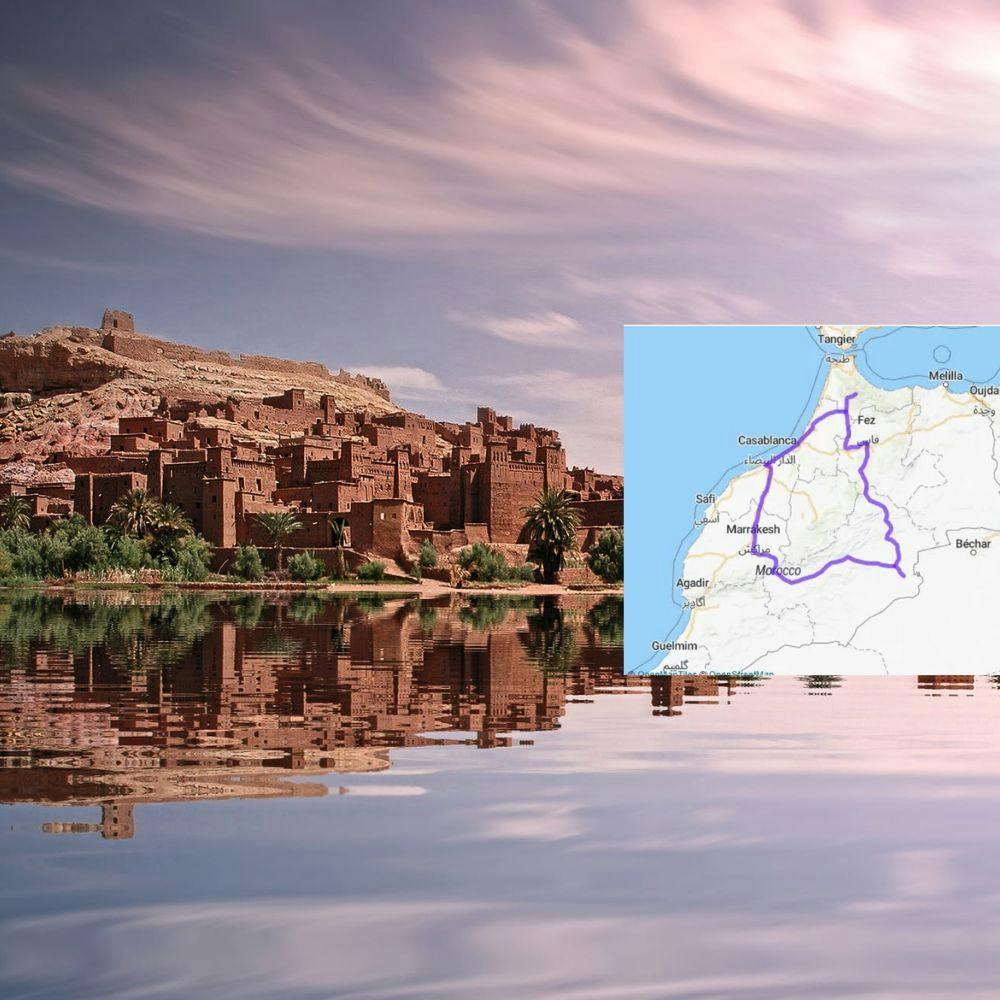 Ideal Escorted Tour to Marrakesh via Chefchaouen - Fes - Desert